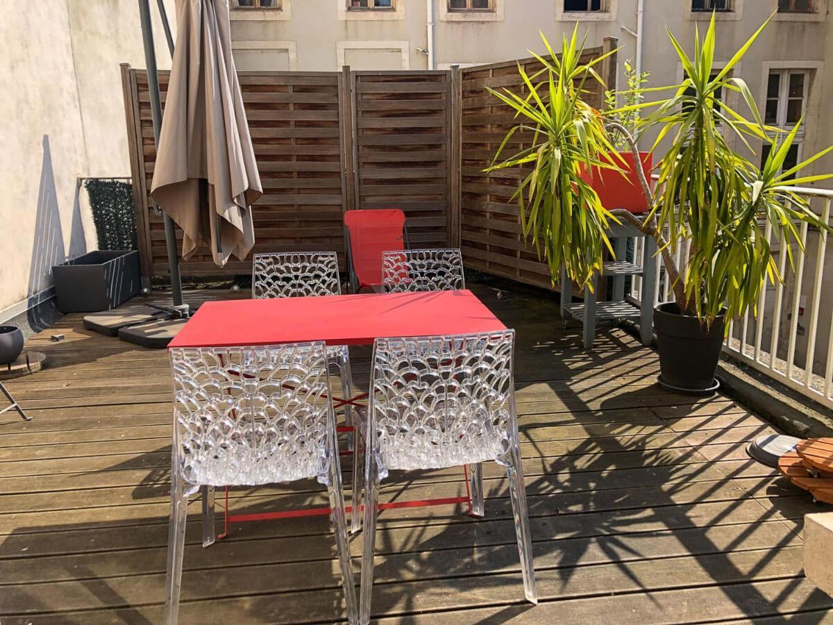 La Terrasse Victoria - Stanislas Place - 65M2 Nancy Esterno foto